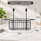 Over-Cabinet Hair Tool Organizer