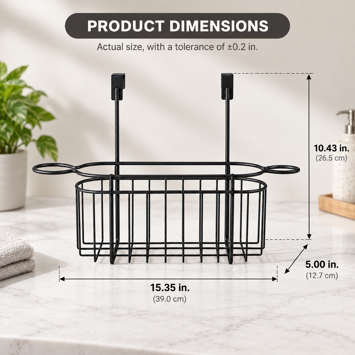 Over-Cabinet Hair Tool Organizer