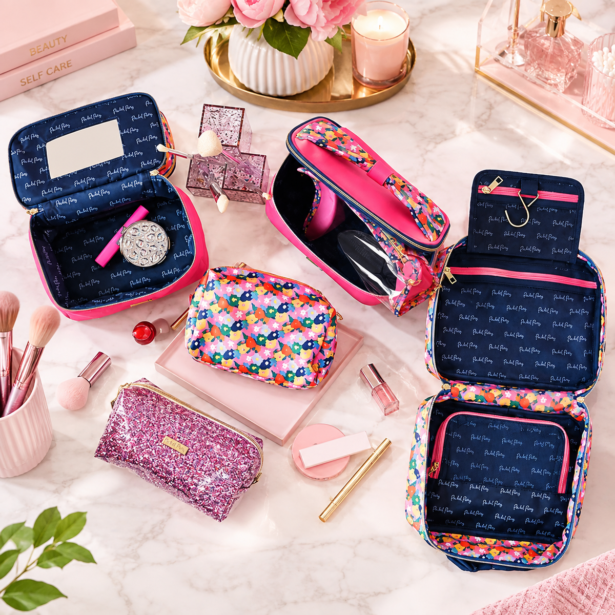 Confetti Makeup Brush Organizer
