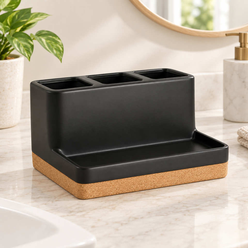3-Compartment Vanity Organizer