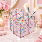 Confetti Makeup Brush Organizer