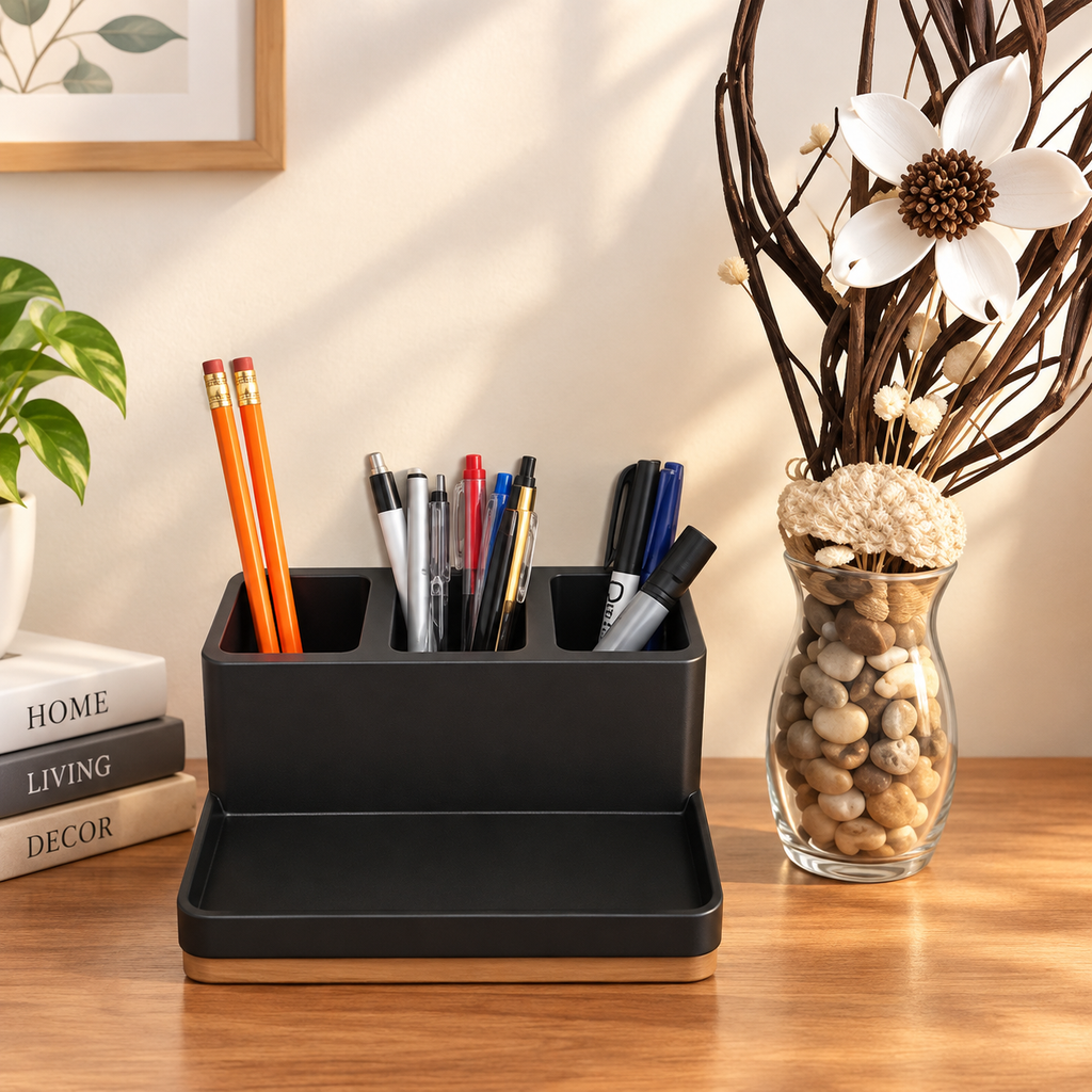 3-Compartment Vanity Organizer